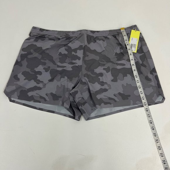 All in Motion Men's XXL Track Shorts Lined Run Shorts 5" inseam 2XL Gray - Picture 7 of 8